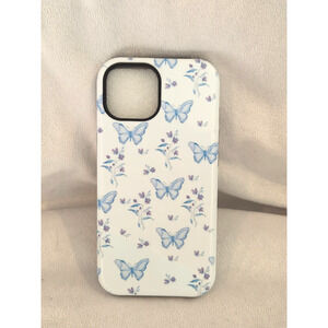 Butterfly Flowers iPhone Case